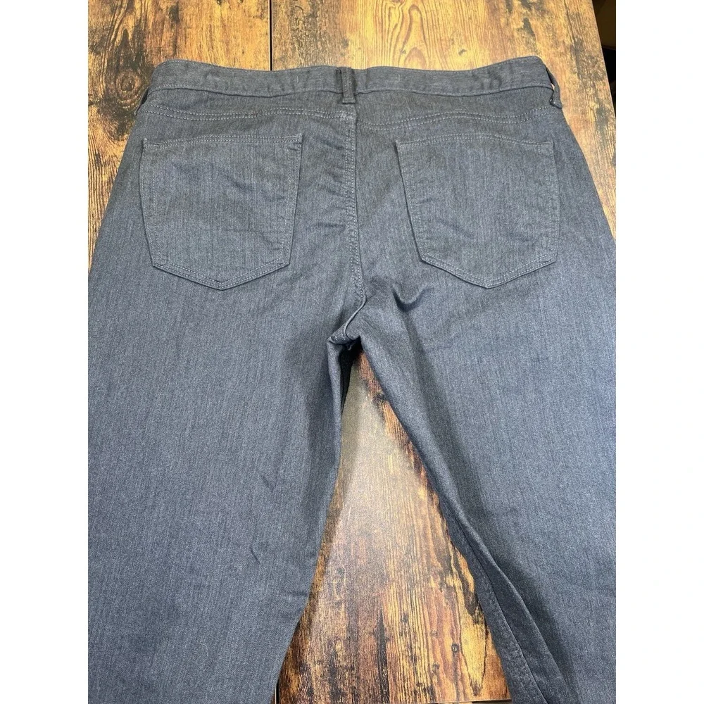 Banana Republic Travel Jean Athletic Fit Dark Grey Stretch 5-Pocket 36x32